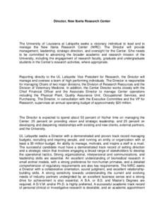 American Association of State Colleges and Universities / University of Louisiana at Lafayette / Lafayette /  Louisiana / Strategic leadership / Skill / Lafayette Parish /  Louisiana / Louisiana / Association of Public and Land-Grant Universities