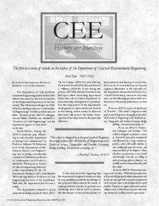 CEE History & Heritage