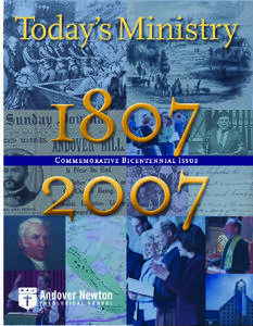 Today’sMinistry  Commemorative Bicentennial Issue