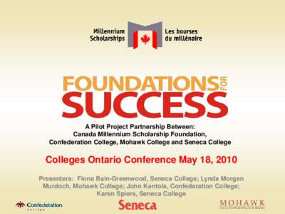 Mentorship / Seneca College / Tutor / Risk / Education / Management / At-risk students