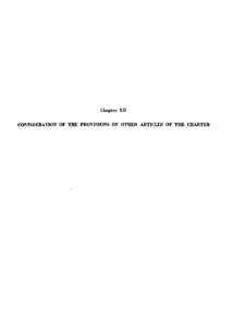 Chapter CONSIDERATION OF THE  PROVISIONS