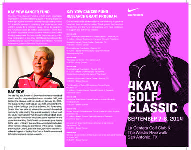 Kay Yow / NCI-designated Cancer Center / Breast cancer / UNC Lineberger Comprehensive Cancer Center / San Antonio / Cancer / La Cantera Golf Club / Geography of Texas / Texas / Medicine