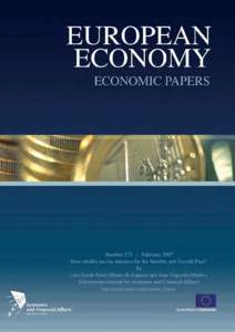 European Econompy. Economic Papers[removed]How reliable are the statistics for the Stability and Growth Pact