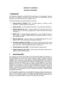 United Kingdom labour law / Family / Human resource management / Law / Maternity and Parental Leave /  etc Regulations / Pregnant Workers Directive / Parenting / Parental leave / Employment compensation