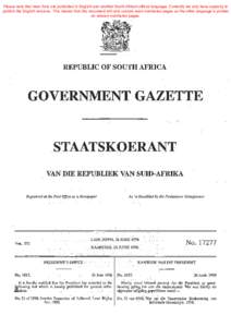 Interim Protection of Informal Land Rights Act 31 of 1996