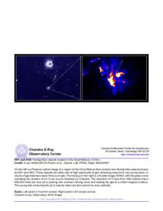 NGC objects / Herbig–Haro object / Nebulae / Star formation / Messier objects / Plasma physics / M42 HH-2 / Orion Nebula / Chandra X-ray Observatory / Astronomy / Space / Astrophysics