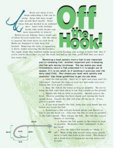 You’re not alone if you think unhooking a fish can be tricky. Some fish have tough skin around their mouth. Sometimes fish get hooked in an awkward spot. Lures with multiple hooks (like treble hooks) can