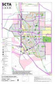 City of Rohnert Park and vicinity Bicycle Map