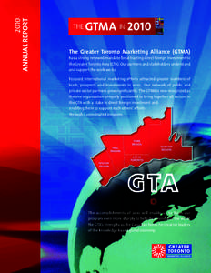 2010 ANNUAL REPORT THE  GTMA IN 2010