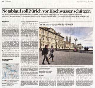 18  Zürich Tages-Anzeiger - Samstag, 27. Juni 2015