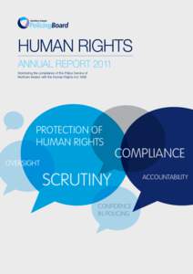 HUMAN RIGHTS ANNUAL REPORT 2011 Monitoring the compliance of the Police Service of Northern Ireland with the Human Rights ActPROTECTION OF