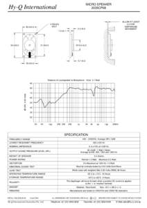 MICRO SPEAKER 2035CP08