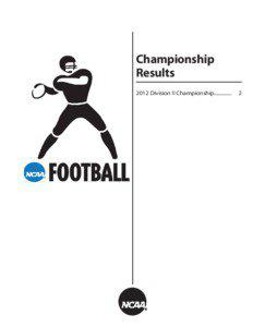 NCAA Division II National Football Championship / NCAA Division II National Football Championship playoffs