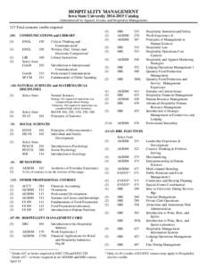 curriculum sheet hri 97-99catalog