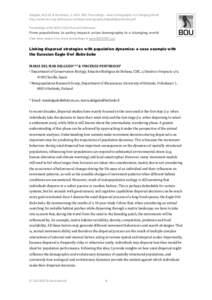 Delgado,	
  M.D.M.	
  &	
  Penteriani,	
  V.	
  2014.	
  BOU	
  Proceedings	
  –	
  Avian	
  Demography	
  in	
  a	
  Changing	
  World	
   http://www.bou.org.uk/bouproc-­‐net/avian-­‐demography/de