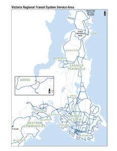 Victoria Regional Transit System Service Area Swartz Bay BC Ferry Terminal  Victoria