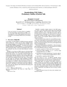 To appear: Proceedings of the IJCAI-01 Workshop on E-business and the Intelligent Web, edited by Alun Preece. To be held August 5, 2001, in Seattle, Washington, USA, in conjunction with the International Joint Conference