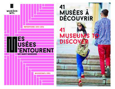 41 musées à découvrir répertoire 2015–2016  es