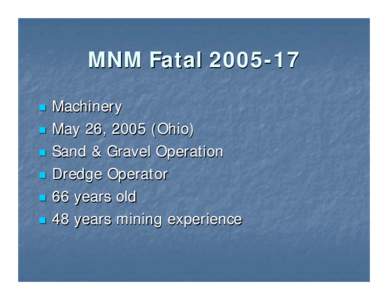 MNM Fatal[removed]     