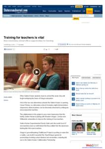 Training for teachers is vital | Statesman Journal | statesmanjournal.com