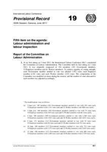 Labour relations / Labour law / International Labour Organization / United Nations Development Group / Child labour / International labor standards / Inspection du travail / Labour Party / Labour economics / Human resource management / Management / Industrial relations