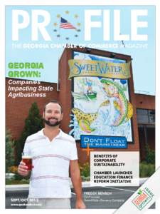 THE GEORGIA CHAMBER OF COMMERCE MAGAZINE  GEORGIA GROWN:  Companies