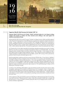 Matthew Nathan / Irish Nationalist Movement / Easter Rising / Ivor Guest /  1st Viscount Wimborne / Birrell / Northern Ireland / United Kingdom of Great Britain and Ireland / Henry Campbell-Bannerman / Irish nationalism / Politics of the United Kingdom / United Kingdom / Augustine Birrell