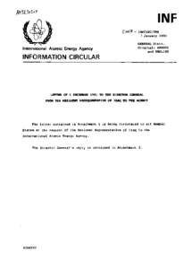 INFCIRC[removed]Letter of 5 December 1991 to the Director General from the Resident Representative of Iraq to the Agency