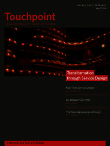 Touchpoint / Service design / Marketing / Customer experience management / Customer experience