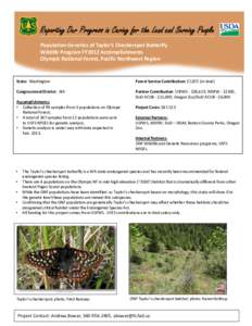 Climate change in Canada / Lepidoptera / Euphydryas / Checkerspot