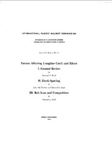 INTERNATIONAL PACIFIC HALIBUT COMMISSION  ESTABLISHED BY A CONVENTION BETWEEN CANADA AND THE UNITED STATES OF AMERICA  Scientific Report No. 64