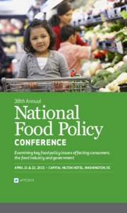 38th Annual  National Food Policy CONFERENCE