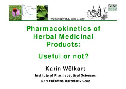 Microsoft PowerPoint - WS2 Wölkart Pharmacokinetic.ppt