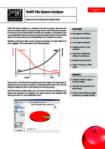 English  PoINT File System Analyzer &  Determine the Amount of Inactive Data