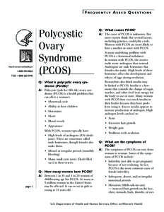 Polycystic Ovary Syndrome (PCOS)