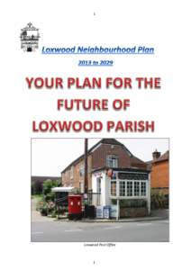 Loxwood Neighbourhood Plan 2013 to 2029