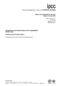 IPCC Fifth Assessment Report / IPCC Third Assessment Report / IPCC Second Assessment Report / Climate change mitigation / Intergovernmental Panel on Climate Change / Climate change / IPCC Summary for Policymakers