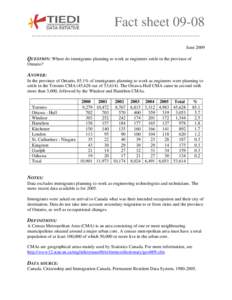 Greater Toronto Area / Metropolitan area / National Capital Region / Ottawa / St. Catharines / Toronto / Demographics of Alberta / Filipino Canadian / Geography of Canada / Ontario / Canada