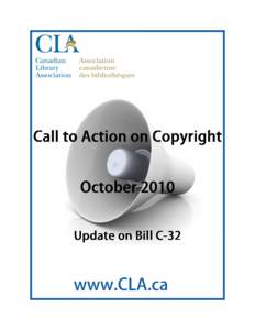 There is no doubt that Canadians continue to voice their concerns when it comes to the critical issue of copyright. Librarians across the country have heard and continue to hear from public library users that copyright 