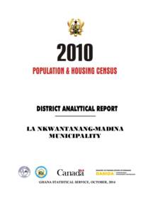 LA NKWANTANANG-MADINA MUNICIPALITY Copyright (cGhana Statistical Service  ii