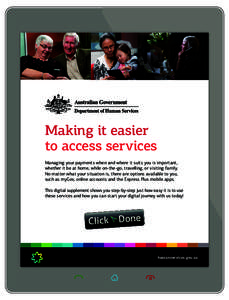 Department of Human Services - Express Plus Mobile App Photoshoot - November 2012
