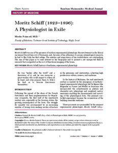 François Magendie / Science / Academia / Moritz Schiff / Schiff / Claude Bernard