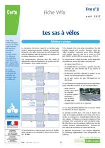 Fiche Vélo  Certu FICHE n° 11 août 2012