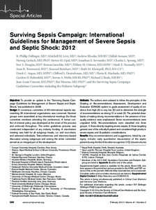 Sepsis / Septic shock / Early goal directed therapy / Procalcitonin / Intensive-care medicine / Acute respiratory distress syndrome / Bacteremia / Pneumonia / Acute lung injury / Medicine / Intensive care medicine / Surviving Sepsis Campaign