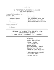 Microsoft Word - Filing copy SOS Emergency Motion in election case[removed]doc
