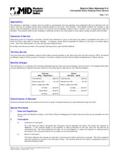 Modesto /  California / Business / Marketing / Economics / Electric power distribution / Electrical grid / Service