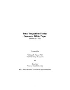 Arizona / Economic base analysis / Gila River Indian Community / Geography of Arizona / Megaregions of the United States / Pinal County /  Arizona