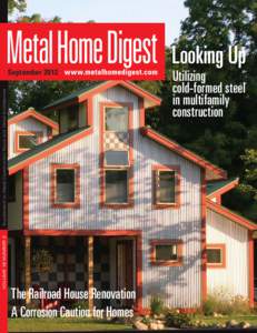 VOLUME 16 NUMBER 3  Supplement to Metal Construction News and Metal Architecture September 2012