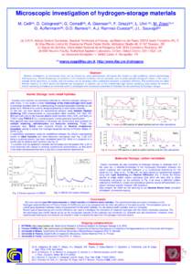 Scattering / Neutron scattering / Nuclear materials / Hydrogen storage / Metal hydrides / Hydride / Carbon nanotube / Lithium hydride / Neutron diffraction / Physics / Chemistry / Nuclear physics