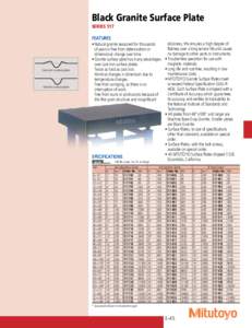 Quality control / Surface plate